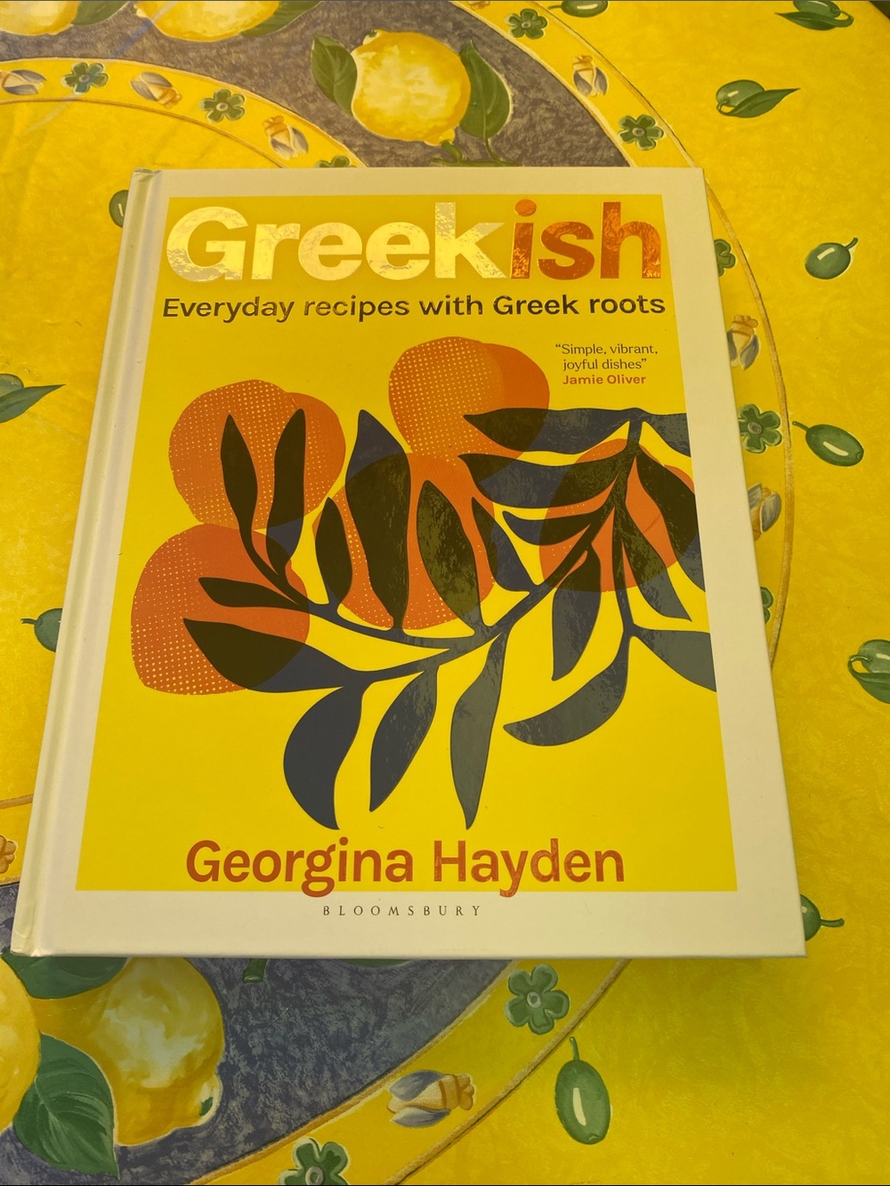 Greekish by Georgina Hayden - Bright Yellow Cookbook